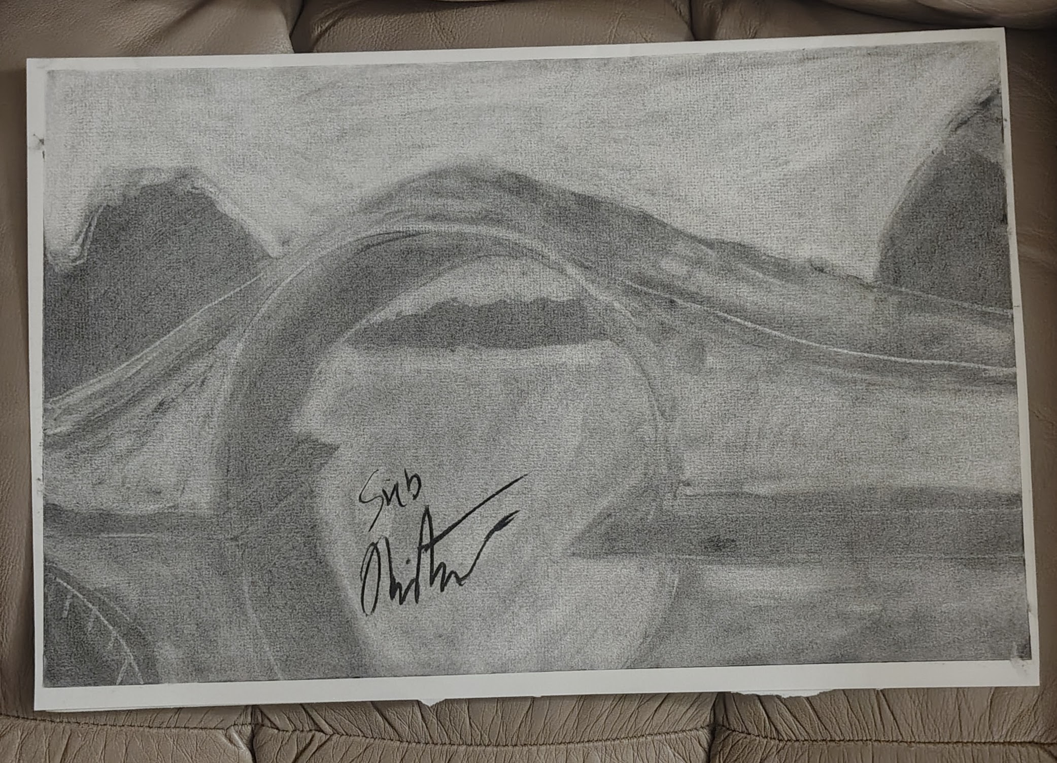 Graphie drawing of a bridge